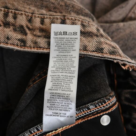 Asos Denim Womens 6 Stone Tint Raw Hem Ankle Jeans - Picture 11 of 11